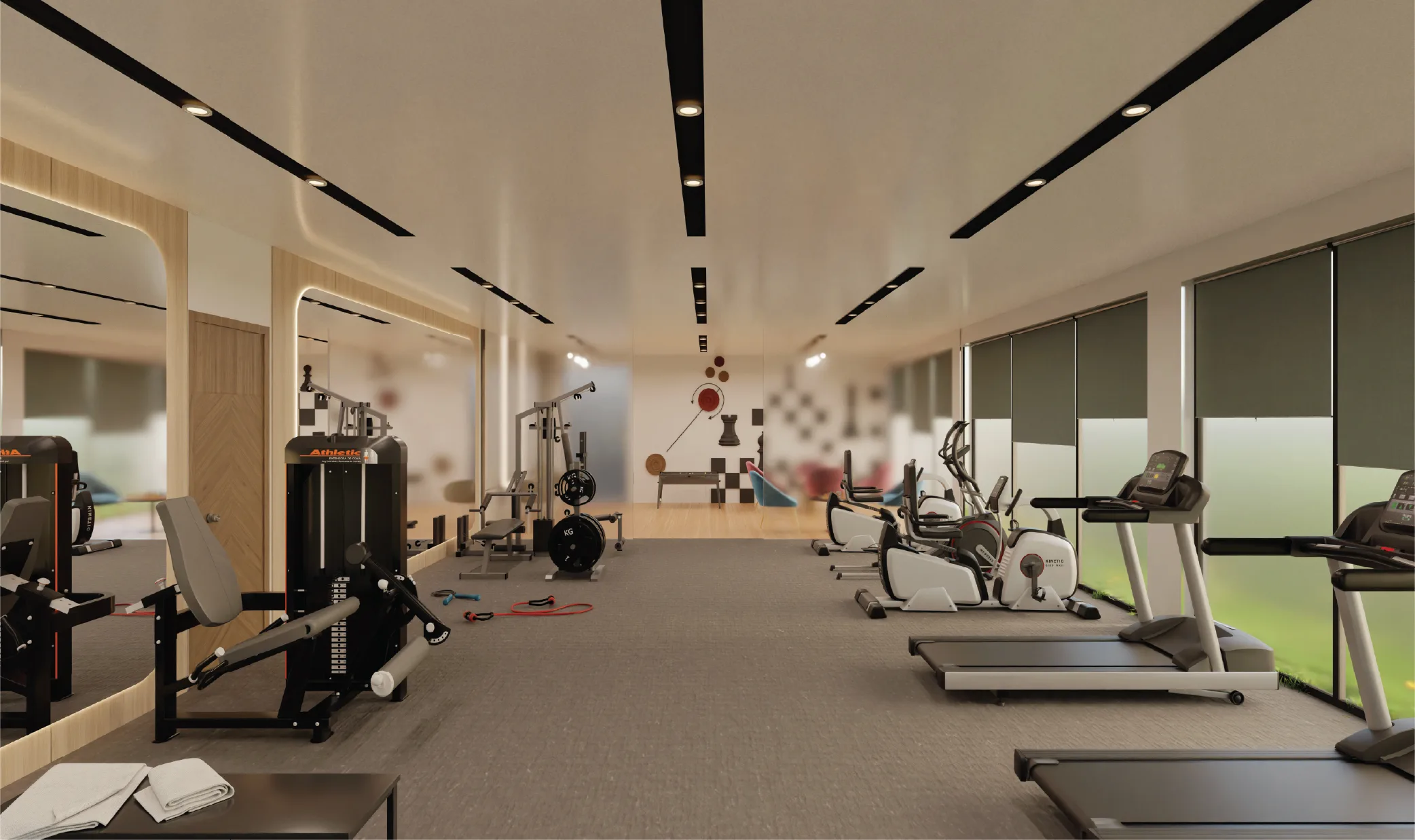 Fully Equipped Gymnasium